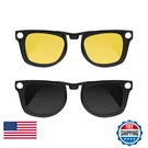 Rcstyle Hibloks 2PCS Polarized Clip-on Compatible Ray-ban Meta Wayfarer Gen. Fixed Price $37.25.