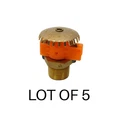 Lot Of Tyco TY5131 Sprinkler Head 3/4 Upright 11.2K Brass 200F 93C. Fixed Price $86.12.