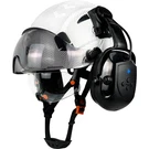 Safebuilder Safety Helmet Bluetooth Ear Muffs Snr 26DB Hard Hat Visors. Fixed Price $182.05.