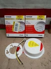 2PK Universal Security Instruments Hardwired & 1-YEAR Battery Smoke Detector, Ob. Fixed Price $33.24.
