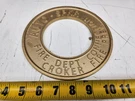Croker 6769 3" Brass Auto Sprinkler Escutcheon Plate Series 6750 Fire Protection. Fixed Price $44.99.