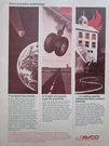 7/1972 Pub Avco Systems Apollo Heat Shield Crash Fire Protection Original Ad. Fixed Price $8.21.