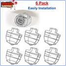 Happy Tree (6 Pack) Fire Sprinkler Head Guard Cage For 1/2" Recessed/horizontal. Fixed Price $41.30.