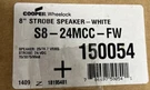 150054 Cooper Wheelock 8" Speaker Strobe White S8-24MCC-FW. Fixed Price $45.00.