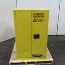 Justrite 899320 55 Gal Flammable Liquid Horizontal Single Drum Storage Cabinet. Fixed Price $1116.78.