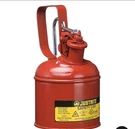 Justrite 10101 Type Safety Can, Galvanized Steel, Qt, Trigger Handle,. Fixed Price $88.00.
