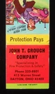1960S John Crouch Company Fire Protection & Safety 415 Warren St. Dayton. Fixed Price $5.03.