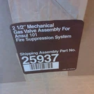 Ansul 1/2" Manual Mechanical Valve Assembly For Gas, Mpn 25917. Fixed Price $500.00.