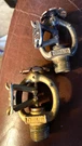 Two 1946 Reliable Upright Fire Sprinkler Heads Model C 160 Brass Link. Fixed Price $29.99.