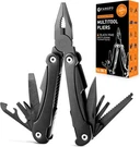 14 In Multitool Pliers With Pocket Clip, Portable Size, Black. Fixed Price $14.88.