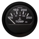Faria Euro Black 2" Water Temperature Gauge 100-250 #12812. Fixed Price $49.97.