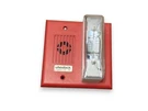 Eaton Wheelock MIZ-24-LSM Fire Alarm Horn Strobe Wall Red. Fixed Price $19.95.