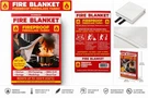 Silverback Blanket Fireproof Fiberglass Fabric Kitchen Bbq Boat Rv 40 X. Fixed Price $18.99.