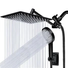 Shower HEAD,10 Rain With Handheld Spray Combo Inch, Matt Black. Fixed Price $82.58.