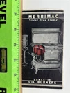 1920S ? Merrimac Silent Blue Flame Oil Burner Information Brochure Vintage. Fixed Price $12.99.