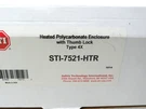 Sti 7521-HTR Heated Nema 4X Protective Cabinet W/backplate + Thumb Lock Ctcnc. Fixed Price $197.60.