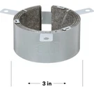 3M 08380 Fire Barrier Plastic Pipe Device ULTRA-PPD3, In. Fixed Price $19.76.