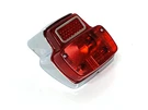 Vespa V90 SS50 SS90 Primavera 125 Solid Chrome Rear Light Unit With Bulbs. Fixed Price $67.10.