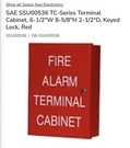 Space Age Electronics Fire Alarm Terminal Cabinet (SSU00536) ACERBOXTC118PTCAT30. Fixed Price $76.00.