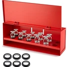 Fire Sprinkler Spare Head Cabinet Red Steel 12 Box For 1/2 And 3/4 Npt S.... Fixed Price $59.97.