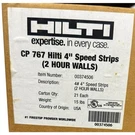 Hilti Cp 767 4" Speed Strip Fire Rated Hour Walls Insulation 21PCS Per Case. Fixed Price $130.00.