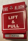 Potter Convential Dual Action Fire Alarm Pull Station 1000476 - Nib. Fixed Price $115.00.