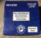 Revere Value Line RVL-36C/SRN-SC Siren Speaker Cabinet Package. Fixed Price $35.00.