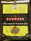 Radians Class High Visibility Safety Vest Pockets SV25-2ZGM 4X Fire Retardant. Fixed Price $8.00.