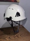 Uninova Safety Hardhat With Visor Ansi Z89.1 Approved, Adjustable, White. Fixed Price $32.39.