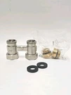 Caleffi 301040 1/2" Bsp 3/4" Straight Radiator Valve 2-PIPE New Open Box. Fixed Price $69.00.