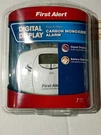 First Alert Carbon Monoxide Detector Alarm W/ Digital Display (brand New). Fixed Price $17.99.