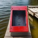 Edwards Signaling 27193-11-NY Surface Mount Box, Red, Single-gang N.o.s. Fixed Price $21.99.