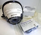 Scott Safety AV-3000 Full Face Respirator Mask Small W/ Fnr Series Cartridges. Fixed Price $202.91.