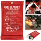 4 Pack Fire Blanket Fiberglass Hero 39''X39'' Emergency Home Retardant Prepared. Fixed Price $17.21.
