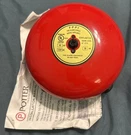 FPPI-AB120 6" Red Fire Alarm Bell 02-452-00 Euc Tested & Working. Fixed Price $29.99.