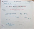 Denver, Co 1899 Letterhead: Photographer & Chemist Supply, Standard Fire Brick. Fixed Price $9.99.