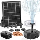 Nfesolar 4W Fountain Pump Bird Bath Pond Kit Filter & Nozzles. Fixed Price $34.99.