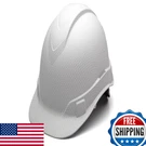 Pyramex Ridgeline Cap Style Hard Hat 4-POINT Ratchet Suspension Matte White. Fixed Price $25.93.