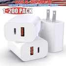 For Iphone 14 13 11 20W Fast Charger Block Usb Type Wall Power Adapter Lot. Fixed Price $609.00.
