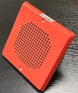 Wheelock E-70 Fire Alarm Speaker W/ Red Square Grill. Fixed Price $12.50.