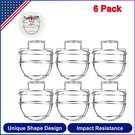 Happy Tree (6 Pack) Fire Sprinkler Head Guard Cage For 1/2" Recessed/ Horizontal. Fixed Price $43.59.
