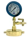 Nni 2-1/2" Nst Fire Hydrant Static Pressure Cap Gauge 160 Psi With Petcock. Fixed Price $175.50.