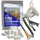 Wallaby Fire Starter Kit - 33 Waterproof Plugs Metal Tin + Flint Rod Strik.... Fixed Price $51.99.