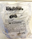 Victaulic P597 Vic-press 1/2" Coupling With Pipe Stop Sch 10 304 Stainless. Fixed Price $60.00.