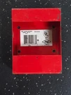 Fire-lite SB-10 Alarm Station Surface Backbox Red. Fixed Price $14.47.