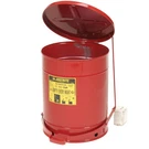 Justrite 09500 Oily Waste Can 14 Gallon Red. Fixed Price $154.45.