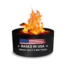 Febtech - Fire Rings For Outside Wood Burning Pits 36" Dia X 12" 2.... Fixed Price $103.48.
