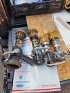 Lot Of (4) Elkhart Brass Fire Nozzle ,SM-20FG 10F. Fixed Price $250.00.