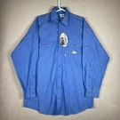 Rasco Fr Workshirt Adult Large Blue Flame Resistant Button Up Nfpa 2112-2018 Men. Fixed Price $39.99.