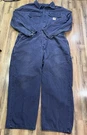 Carhartt Fr Coveralls Navy 48 Regular 100% Cotton 101017 410 Flame Resistant. Fixed Price $39.95.